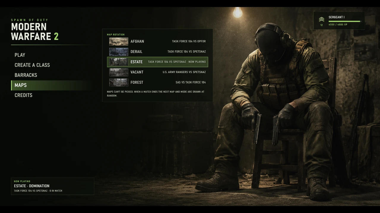 Spawn of Duty: Modern Warfare 2: a moment in the game (1 of 1)