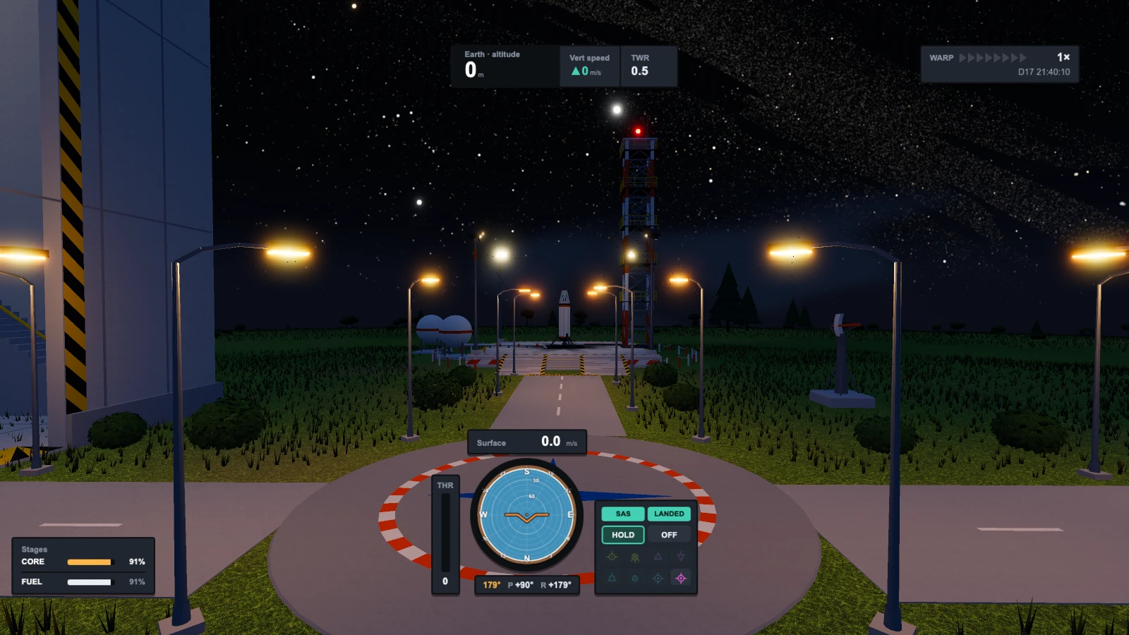 Spawn Space Program: a moment in the game (1 of 1)