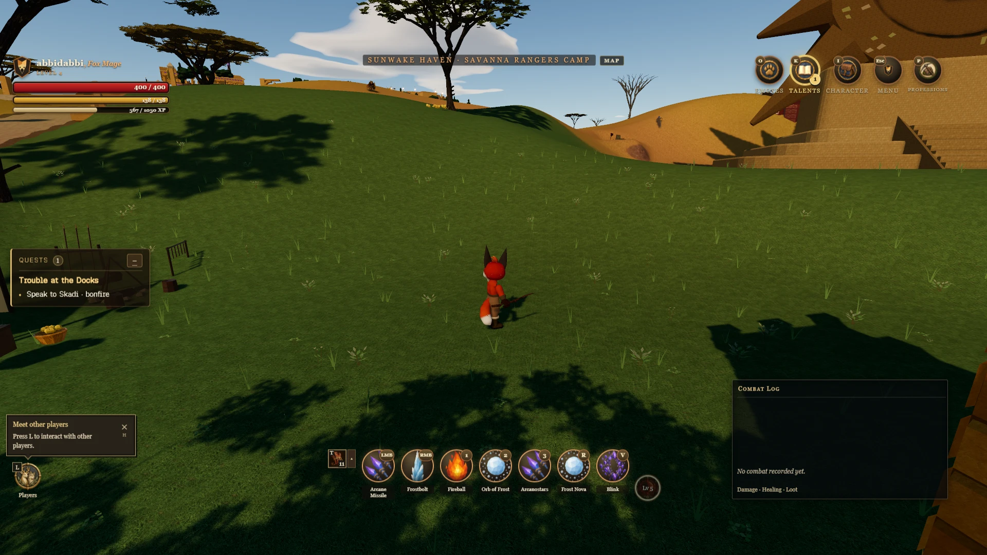 Aurenfall: a moment in the game (1 of 8)
