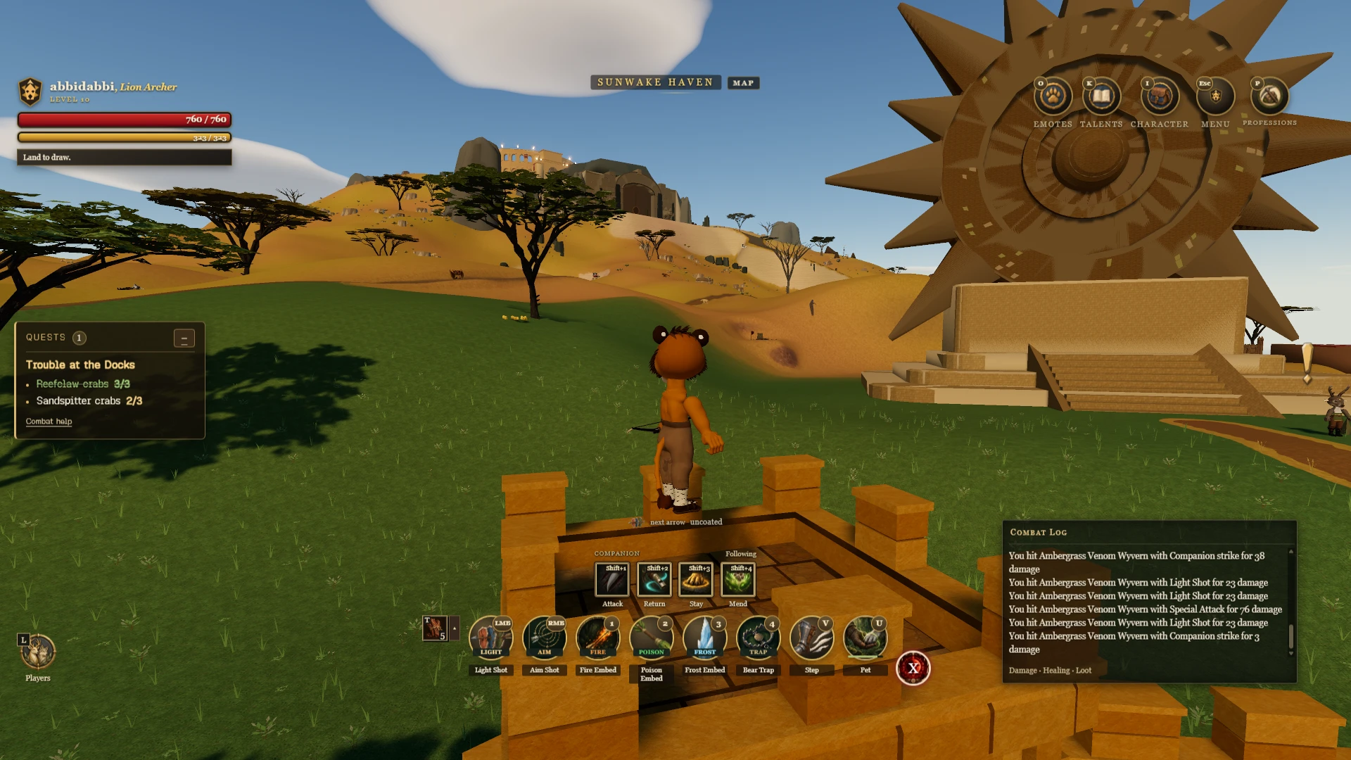 Aurenfall: a moment in the game (4 of 8)