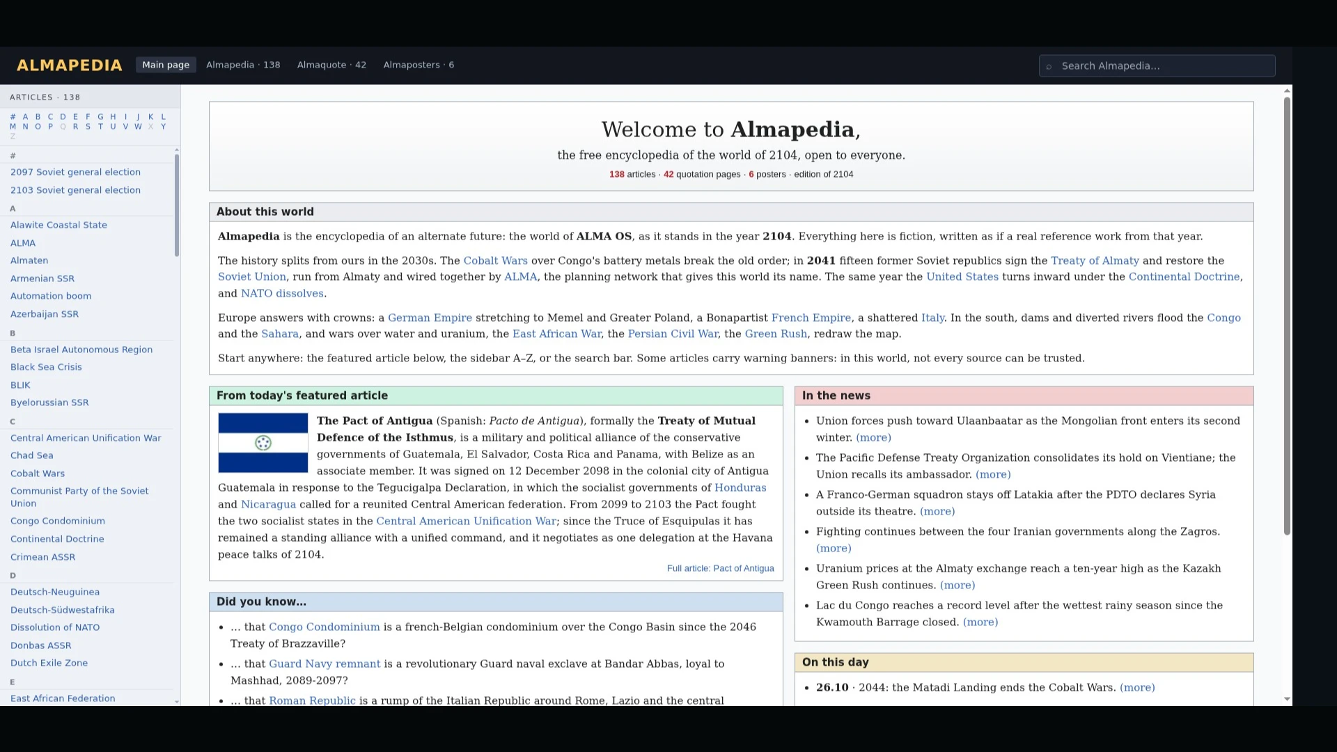 Almapedia: a moment in the game (1 of 3)