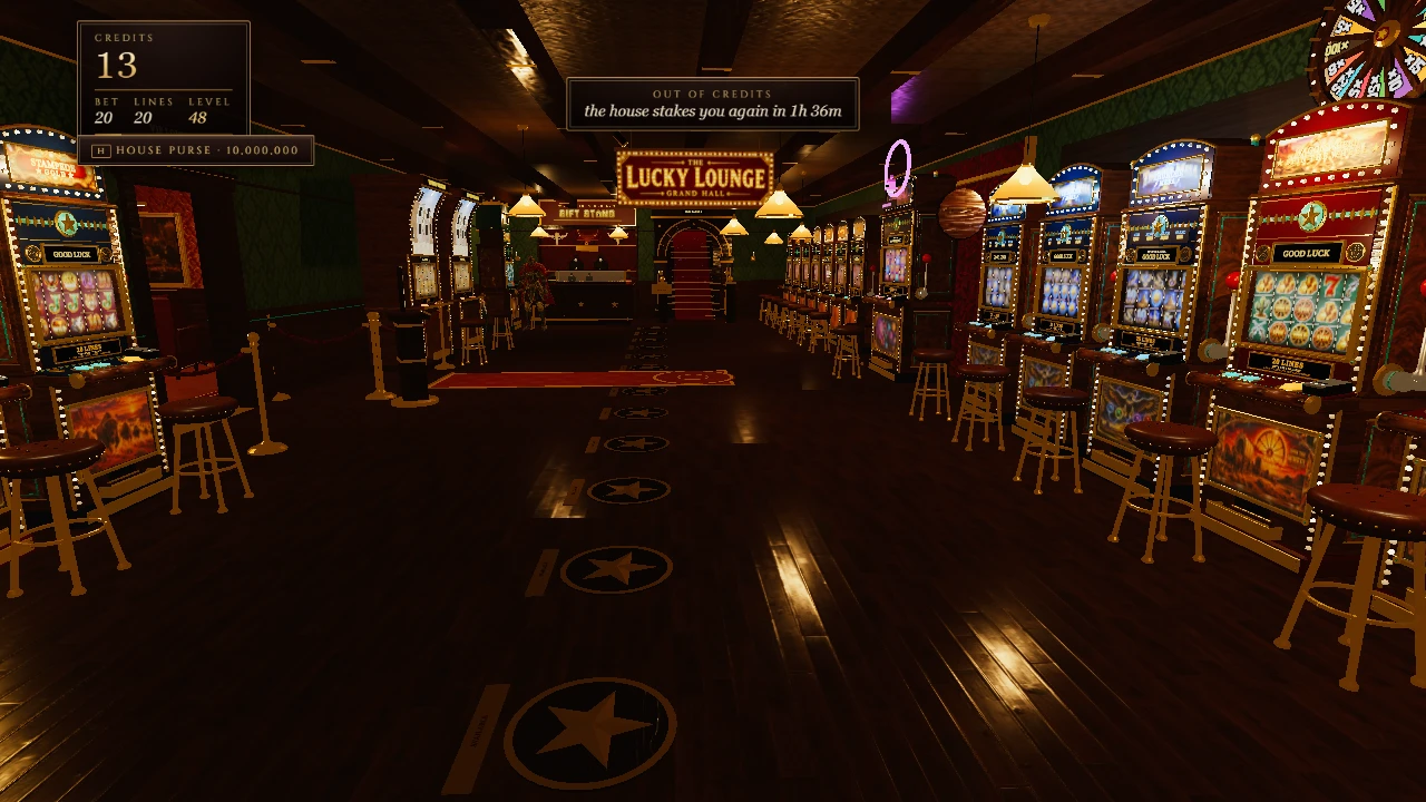 Lucky Lounge: a moment in the game (6 of 7)