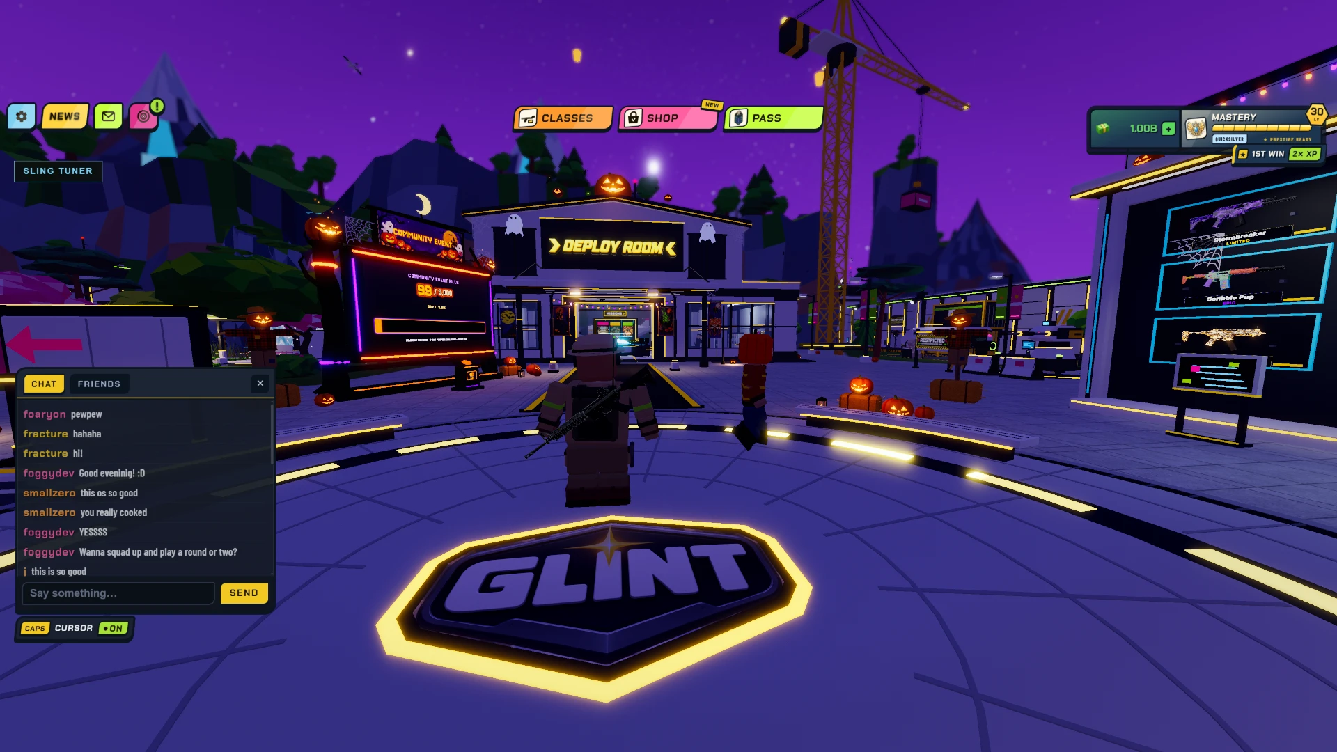 GLINT: a moment in the game (1 of 7)