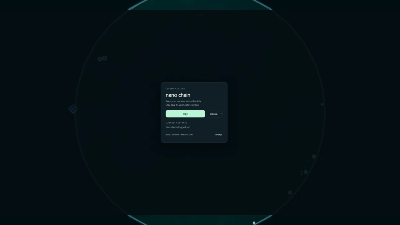 Nano Chain: a moment in the game (1 of 2)
