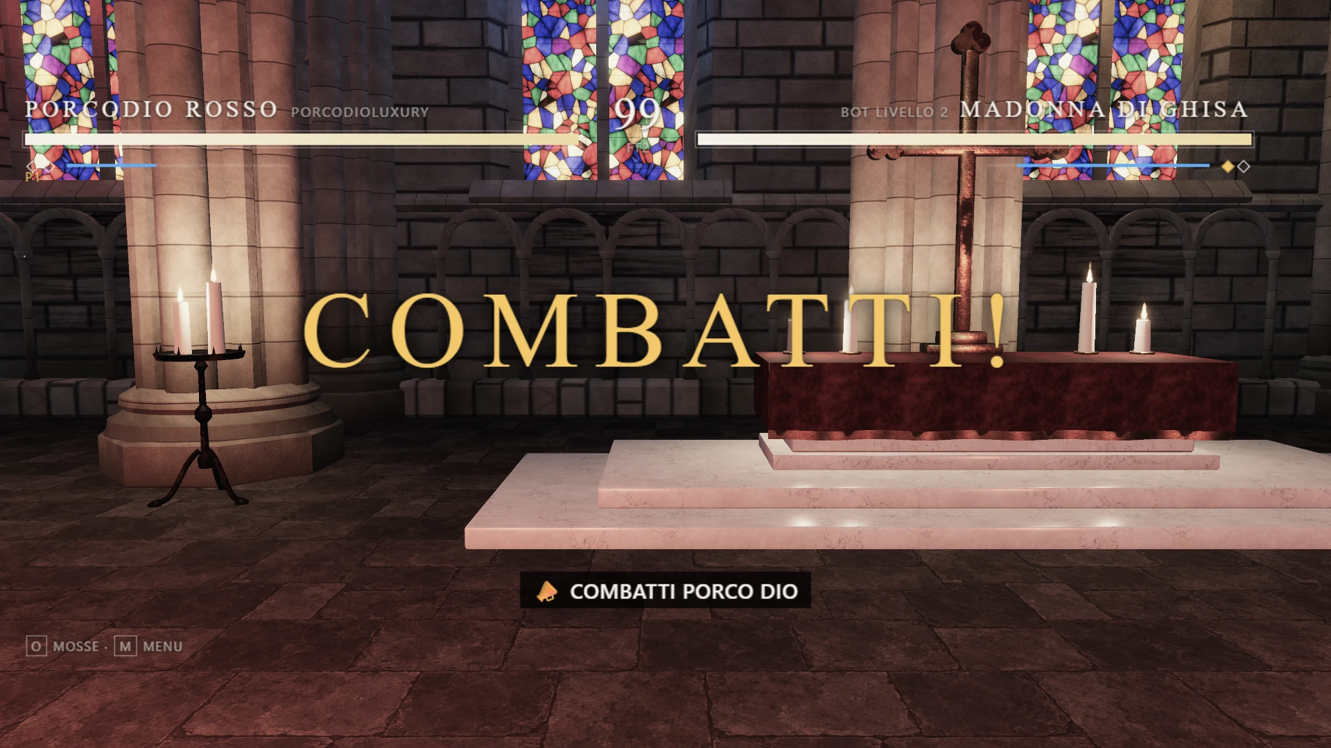 Mortal Porcodio Kombat: a moment in the game (1 of 1)
