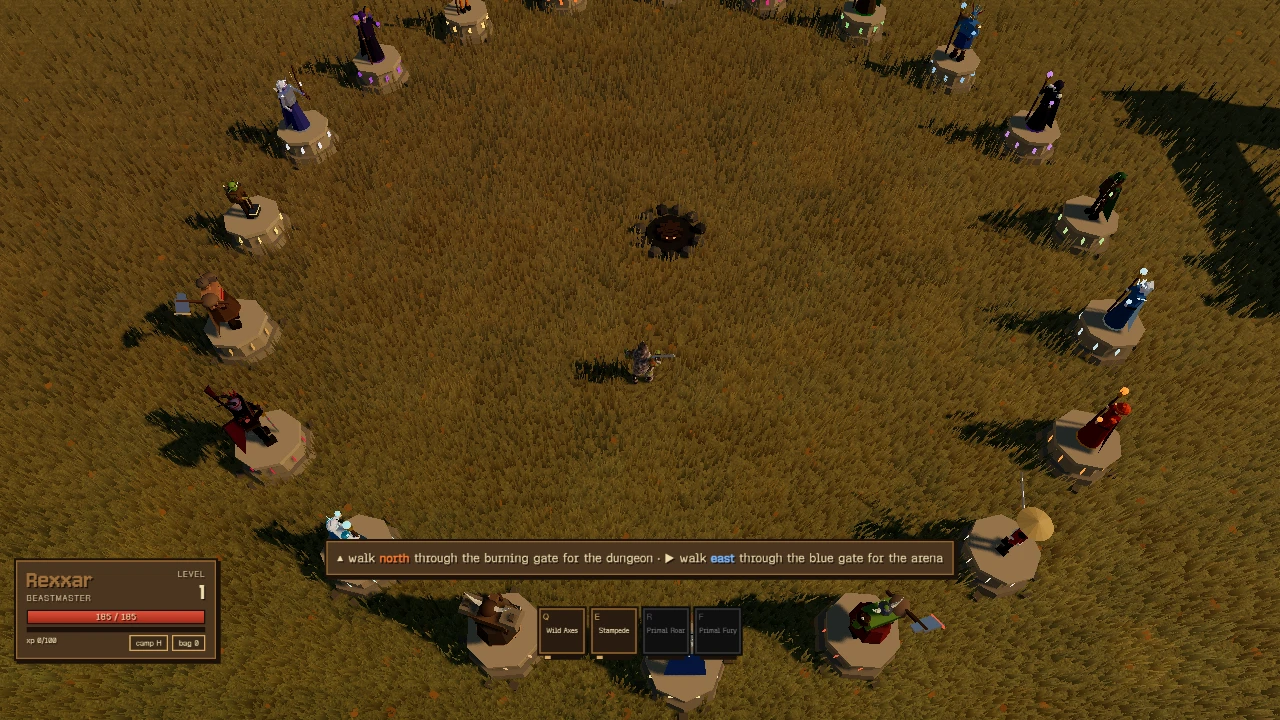 Infinite Dungeon Chasers: a moment in the game (2 of 4)
