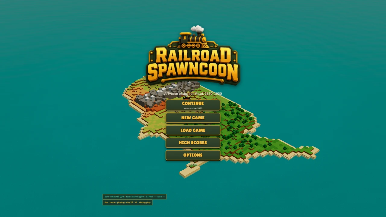 Railroad Spawncoon: a moment in the game (1 of 2)