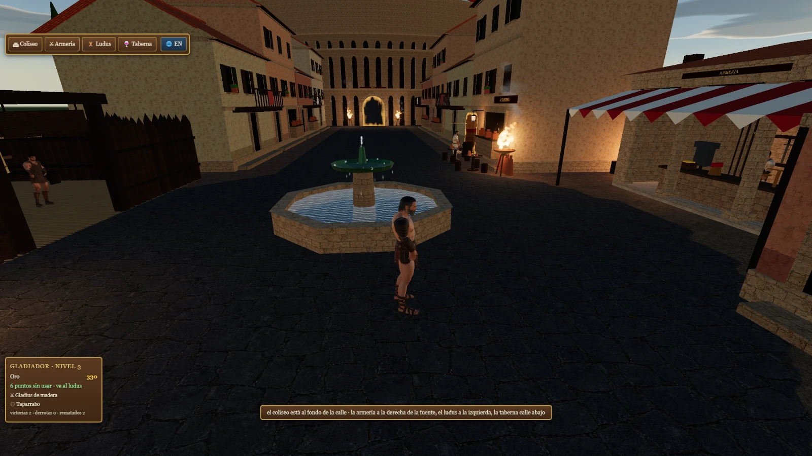 Arena: Espadas y Sandalias: a moment in the game (1 of 3)