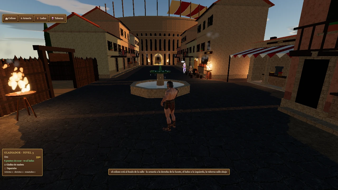Arena: Espadas y Sandalias: a moment in the game (2 of 3)