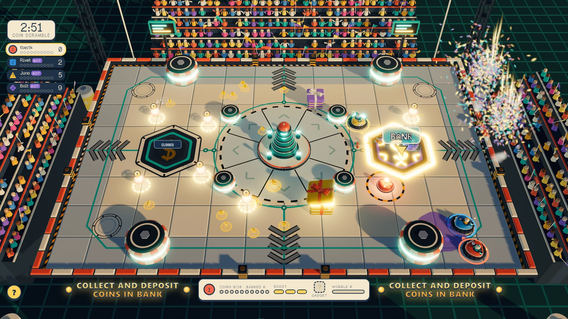 Bumper Blitz: a moment in the game (1 of 1)