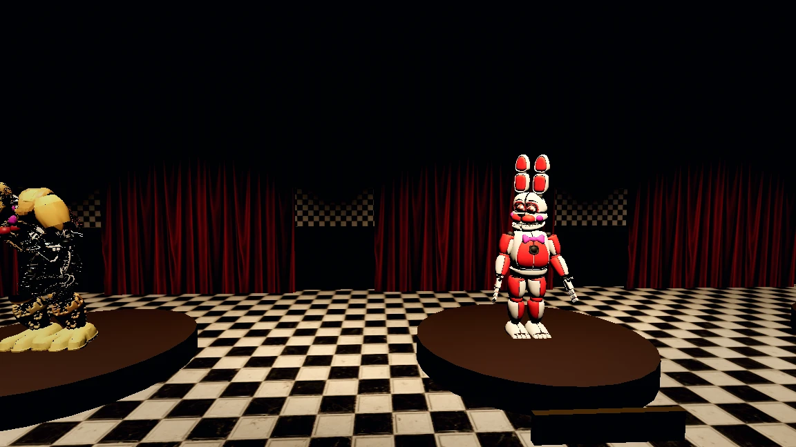 FNAF 2 — Night Walk: a moment in the game (1 of 2)