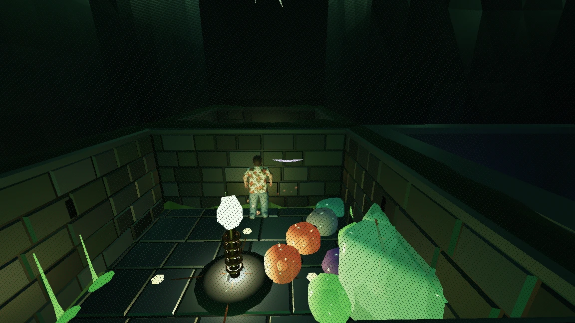 Slime Lair: a moment in the game (1 of 1)