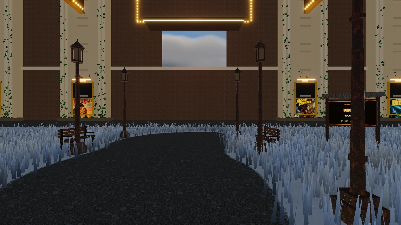 Meadow Cinema: a moment in the game (2 of 3)