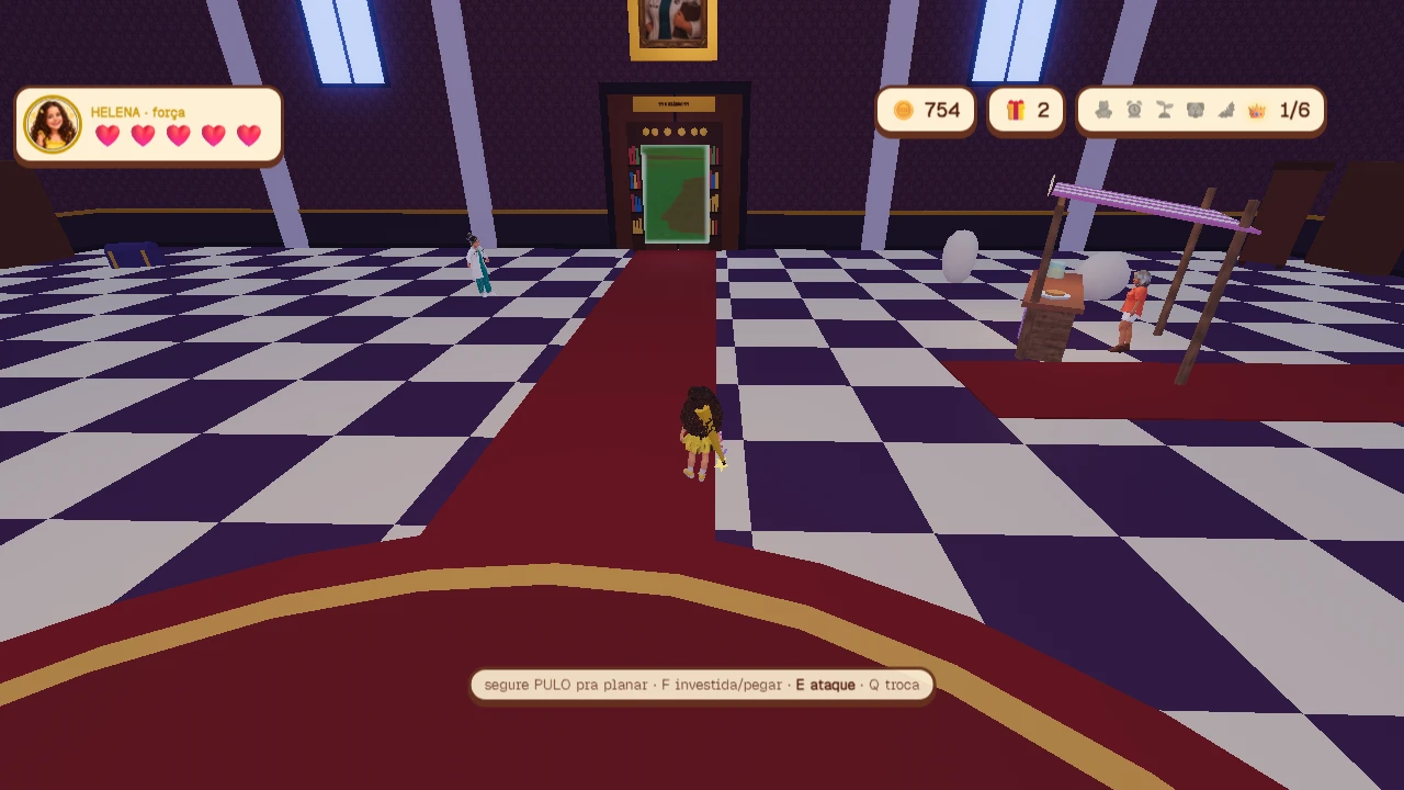 As Aventuras de Helena e Julia!: a moment in the game (1 of 1)