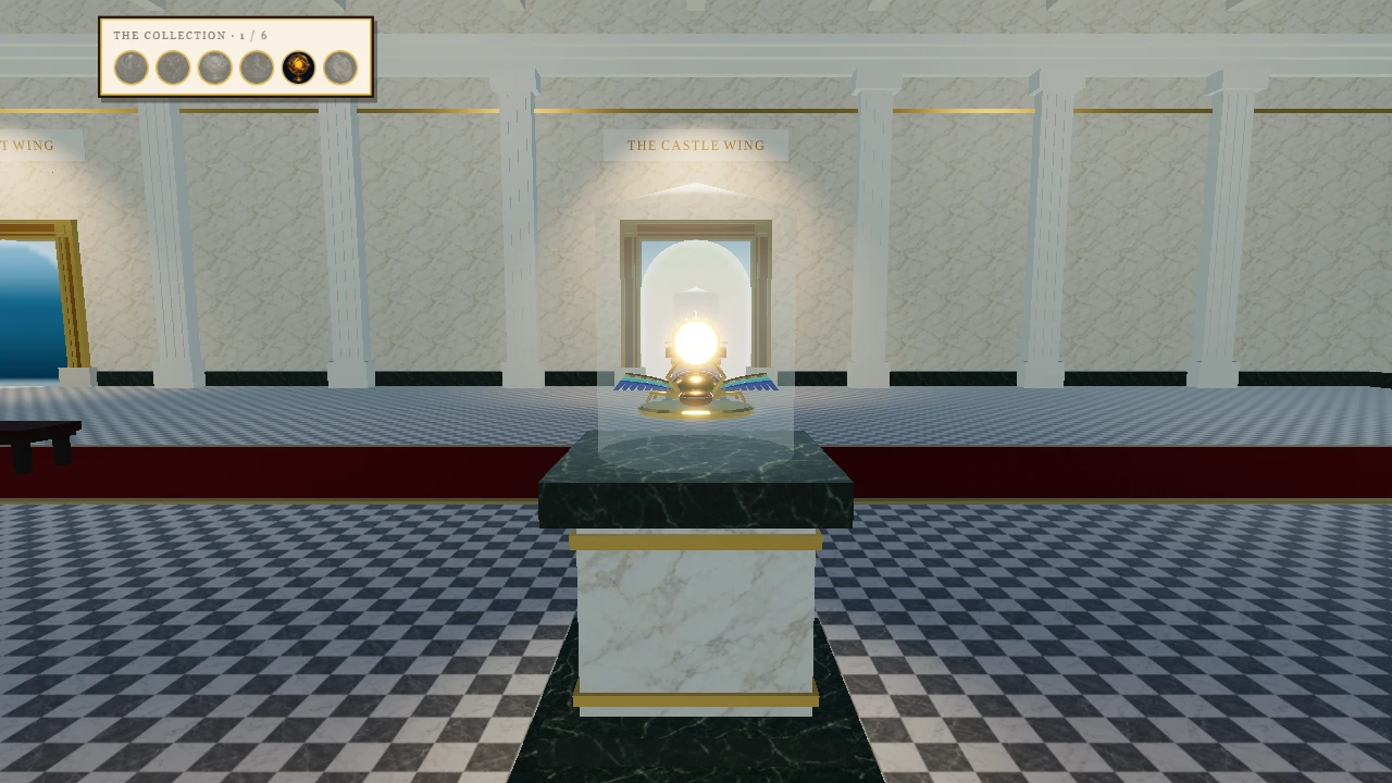 The Endless Museum: a moment in the game (1 of 2)