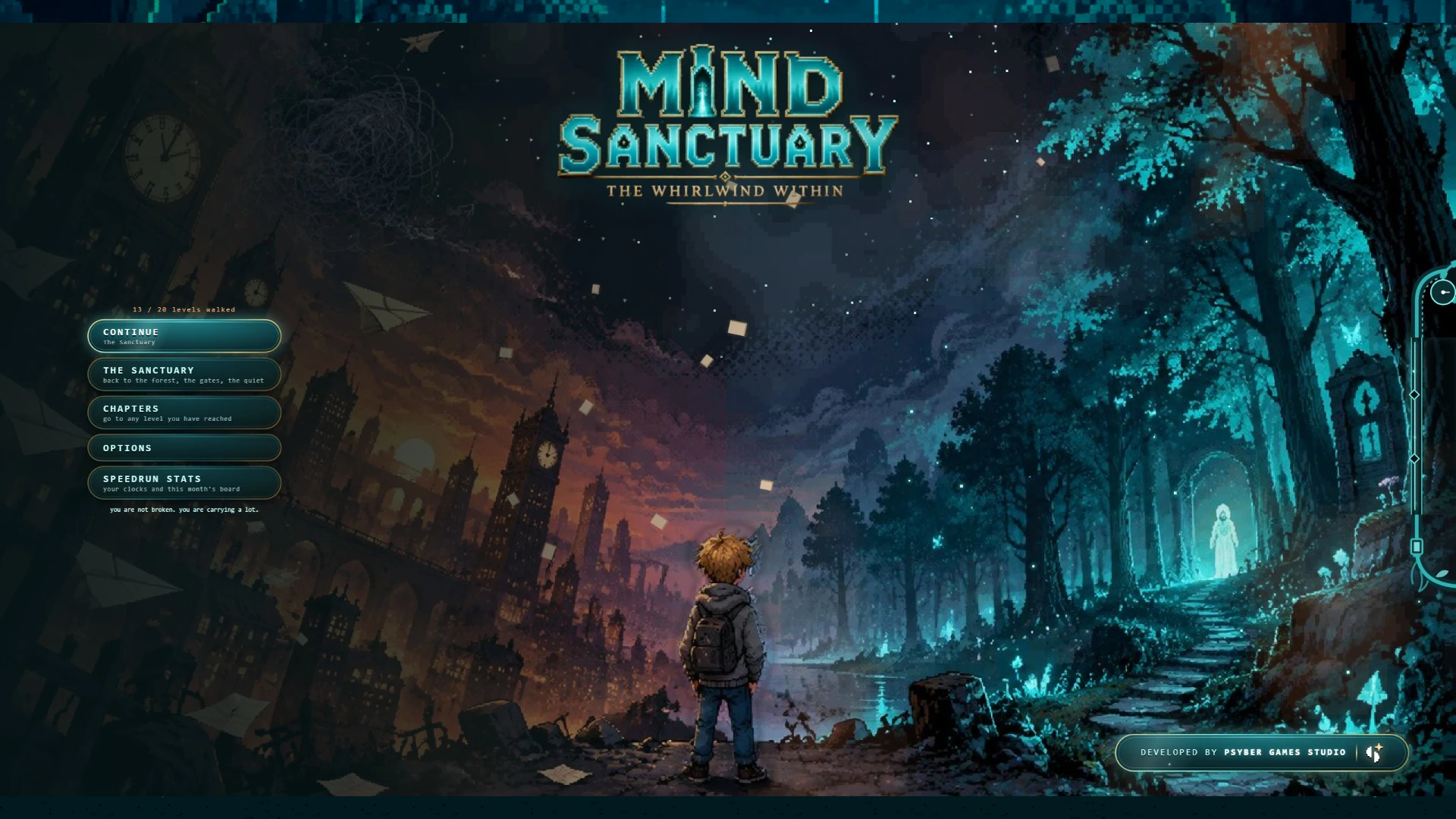 Mind Sanctuary: The Whirlwind Within: a moment in the game (1 of 1)