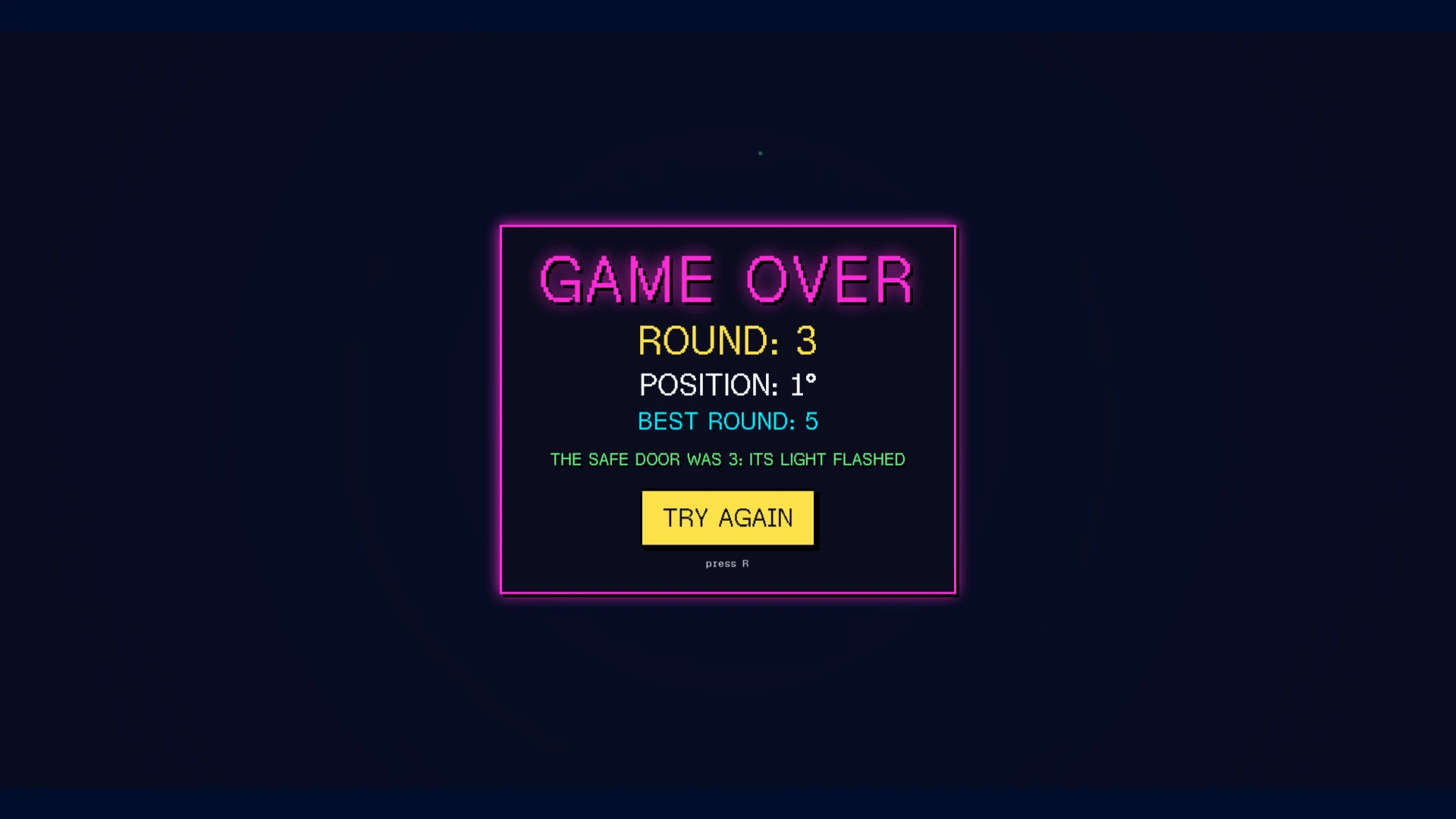 WRONG DOOR: a moment in the game (1 of 1)