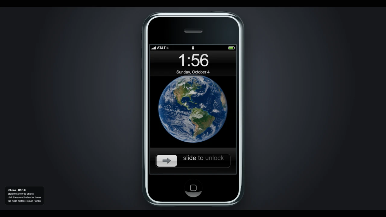 iPhone OS 1 Simulator: a moment in the game (2 of 2)