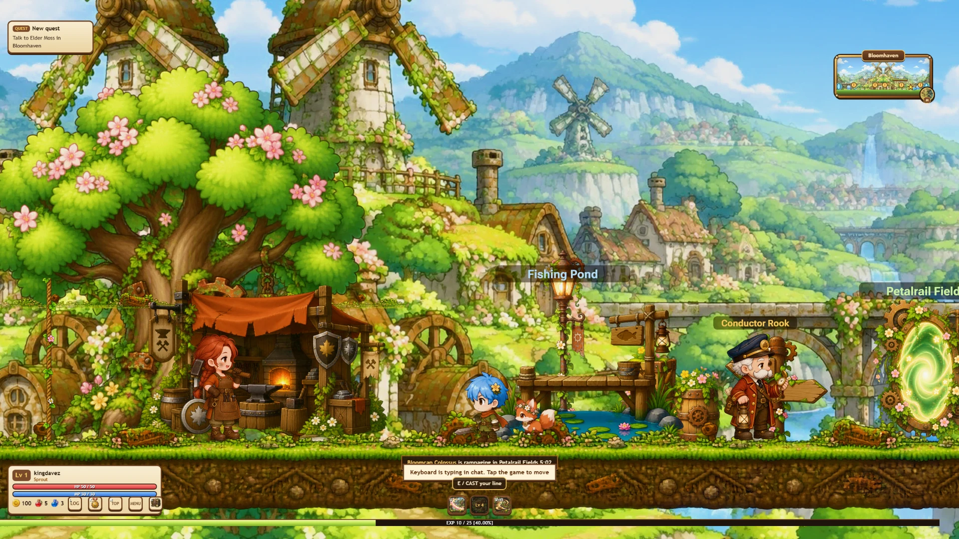 Maple Spawn: a moment in the game (1 of 1)