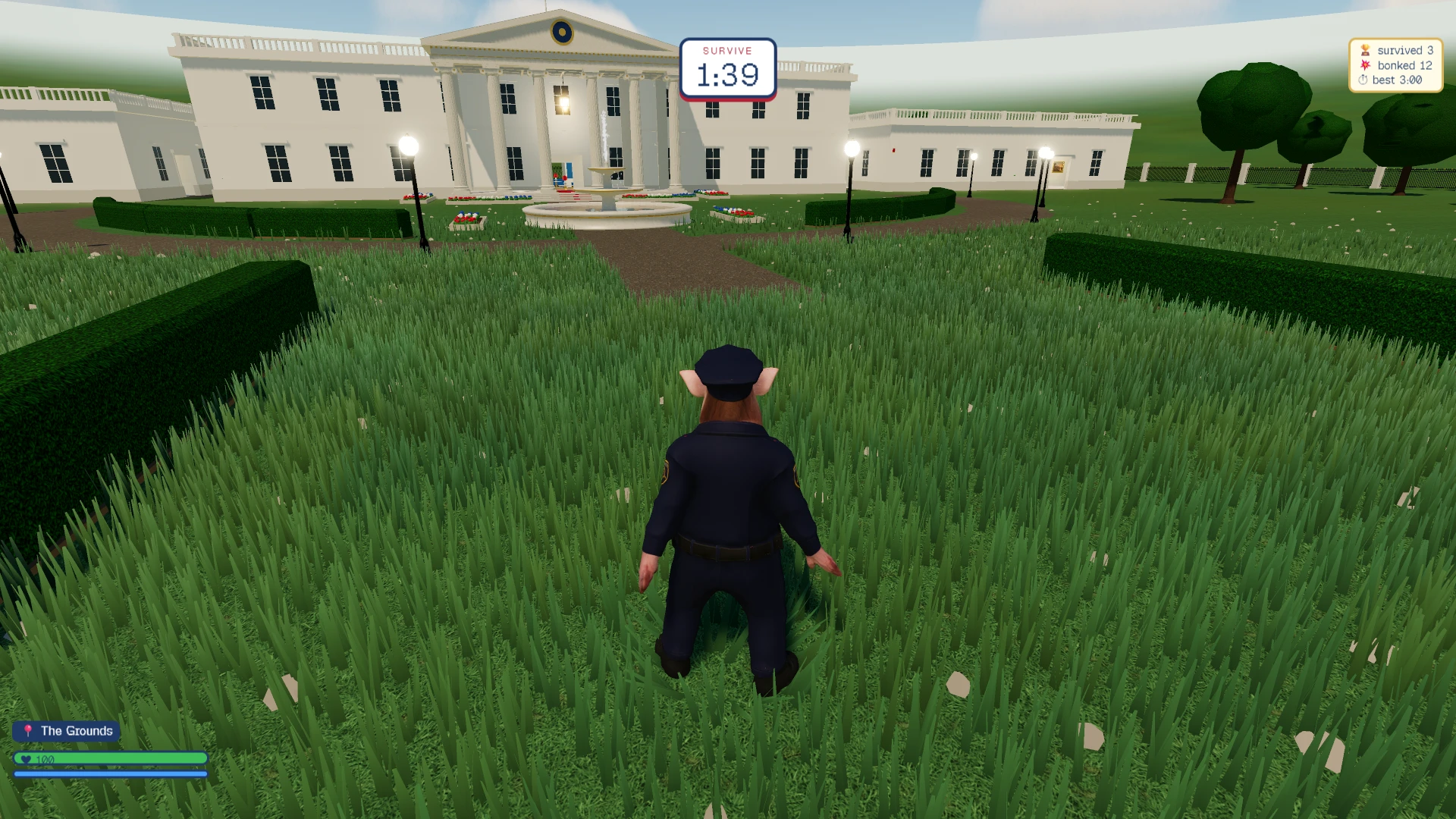 Survive Triple T in The White House: a moment in the game (1 of 1)