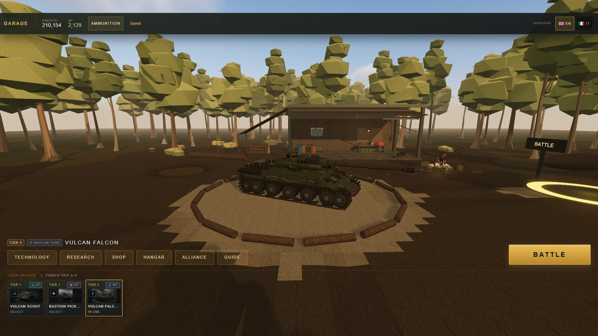 Steel Havoc: Tank Battles 5v5: a moment in the game (1 of 4)