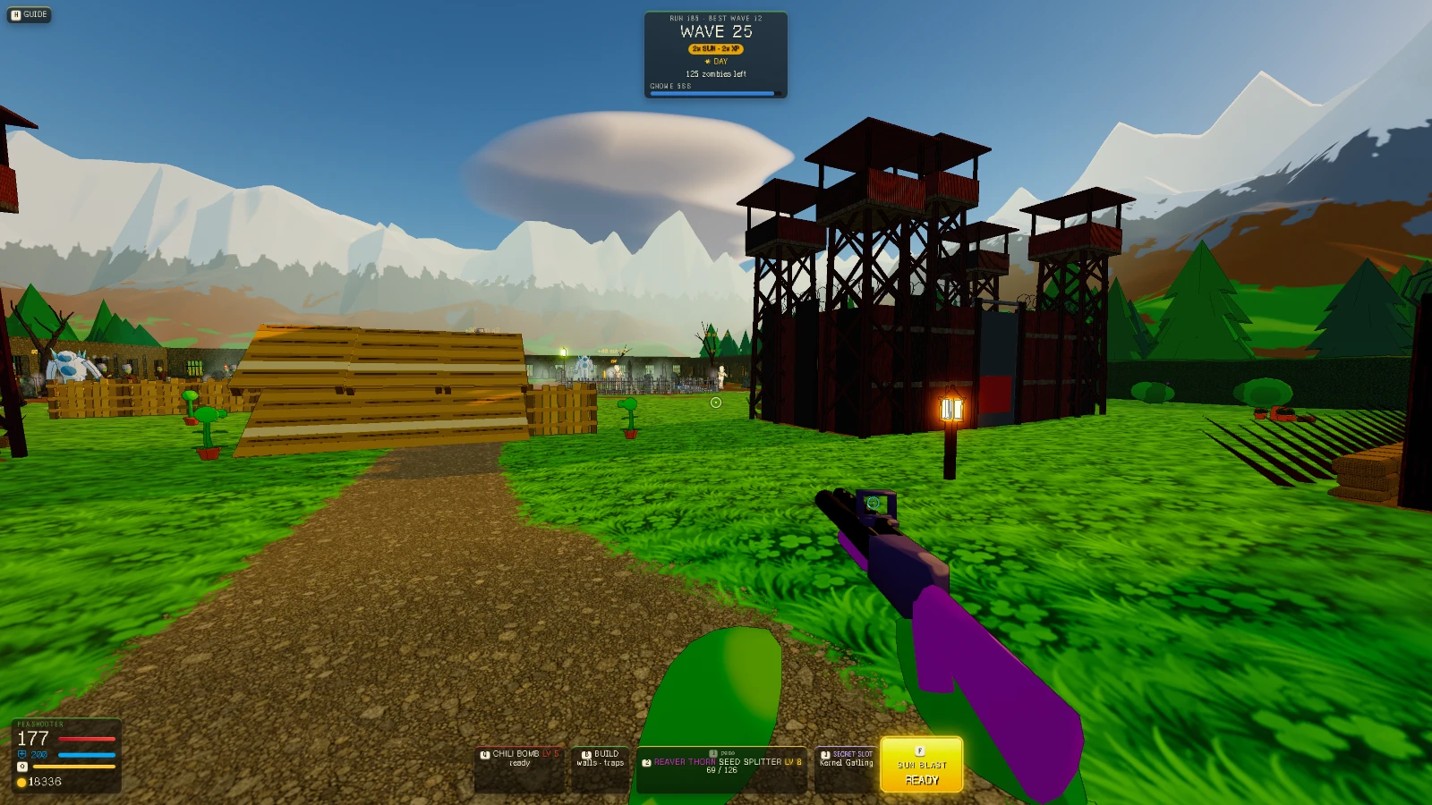 Garden Siege 3D: a moment in the game (5 of 8)