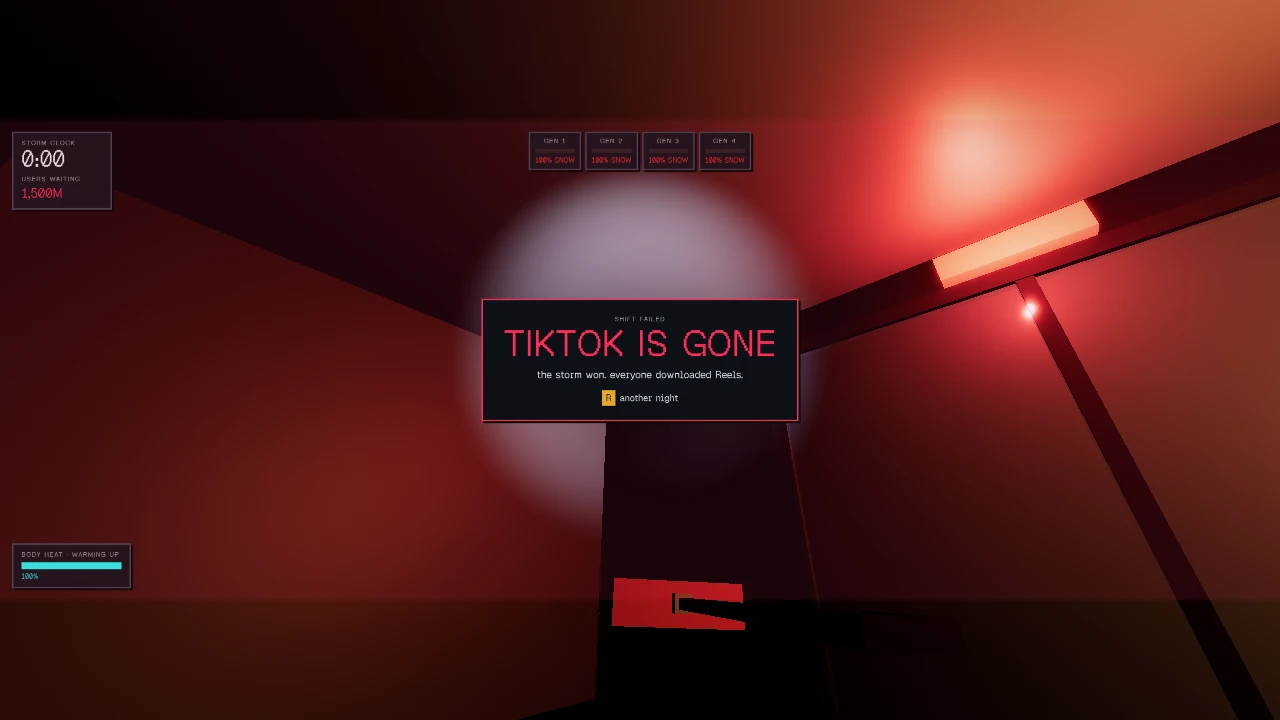 TikTok Is Down: a moment in the game (1 of 1)