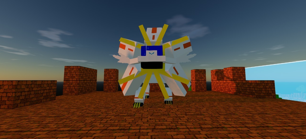 Monster Battle: a moment in the game (1 of 8)