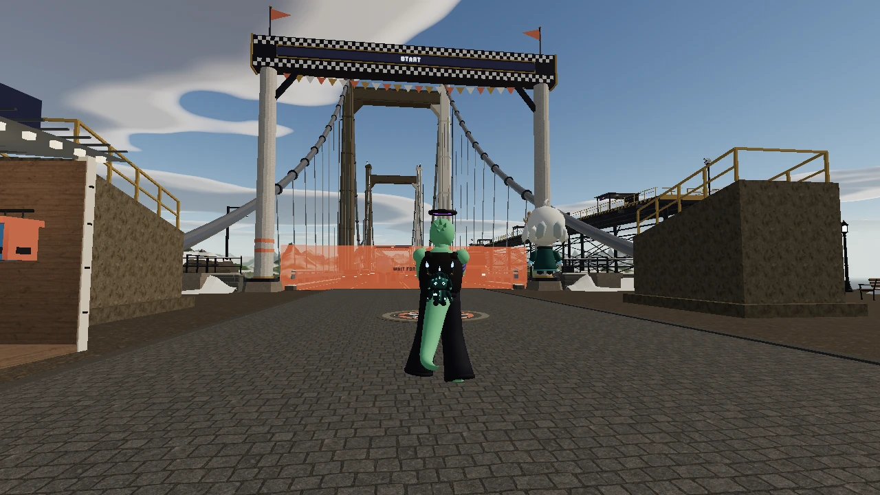 Escape the Bridge!: a moment in the game (2 of 2)