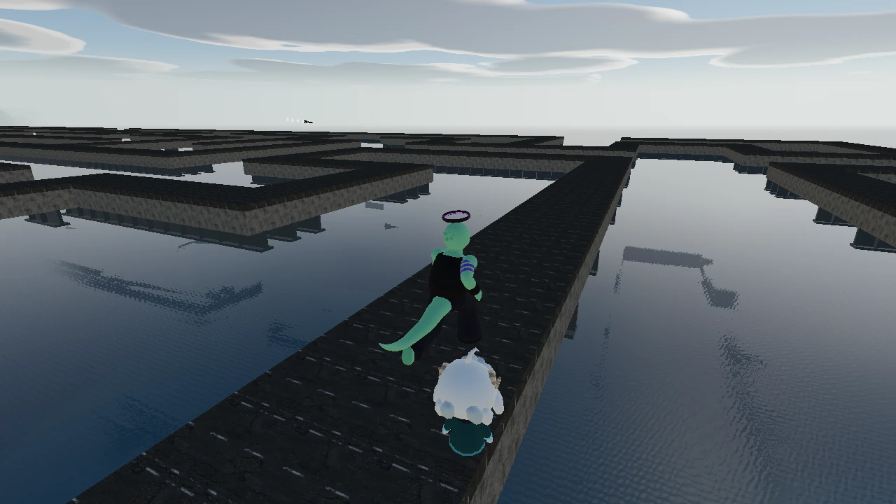 Escape the Bridge!: a moment in the game (2 of 2)