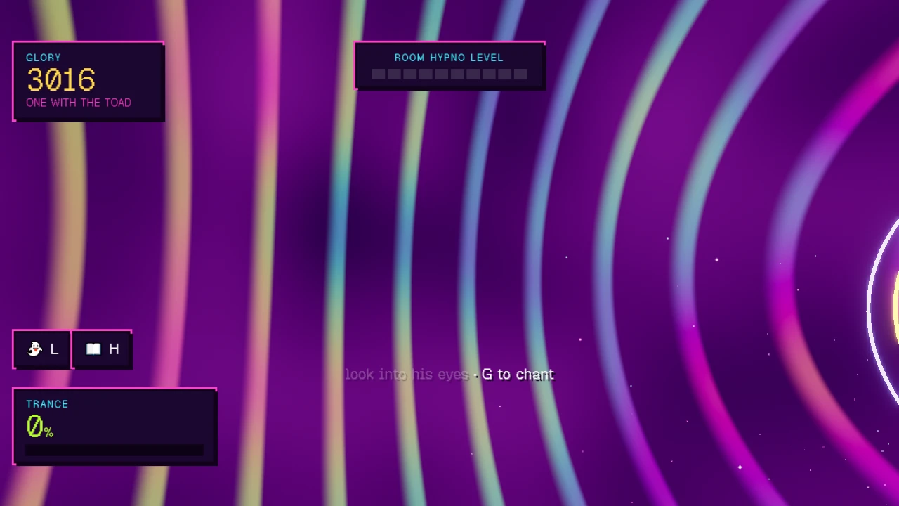Hypno Toad Simulation: a moment in the game (1 of 1)