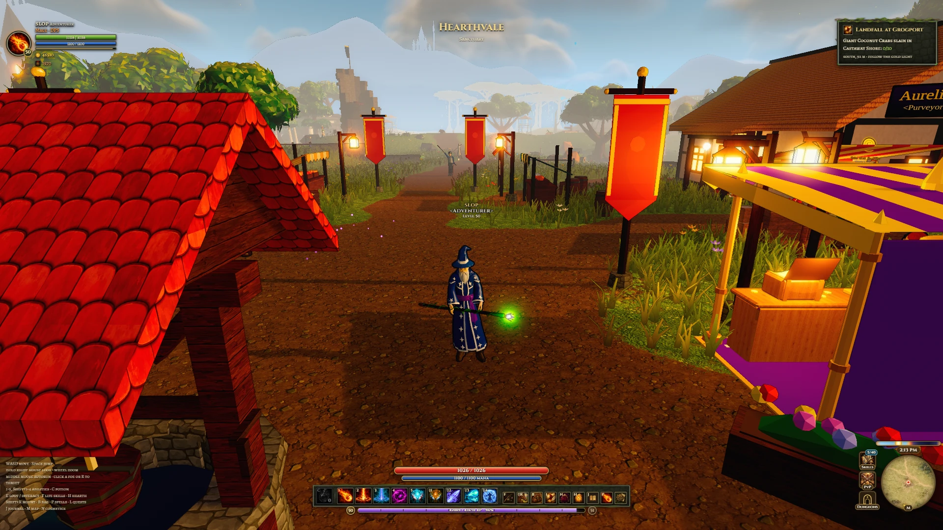 Slop Online: Journey to the East: a moment in the game (6 of 8)