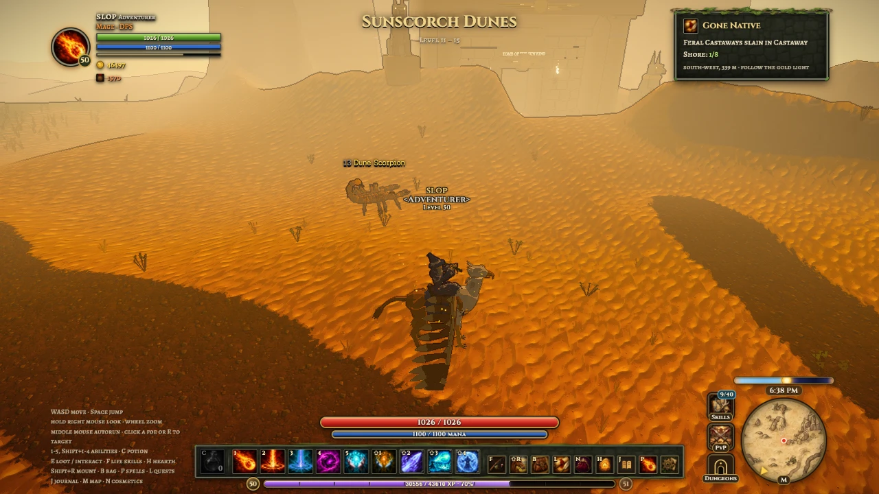Slop Online: Skyward Tides: a moment in the game (1 of 8)