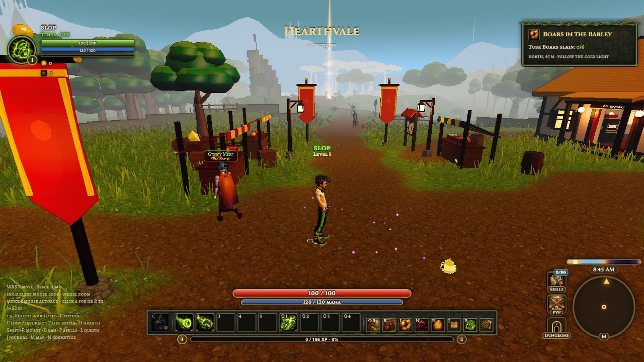 Slop Online: Journey to the East: a moment in the game (5 of 8)