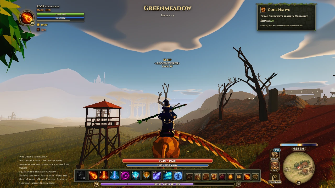 Slop Online: Skyward Tides: a moment in the game (1 of 8)