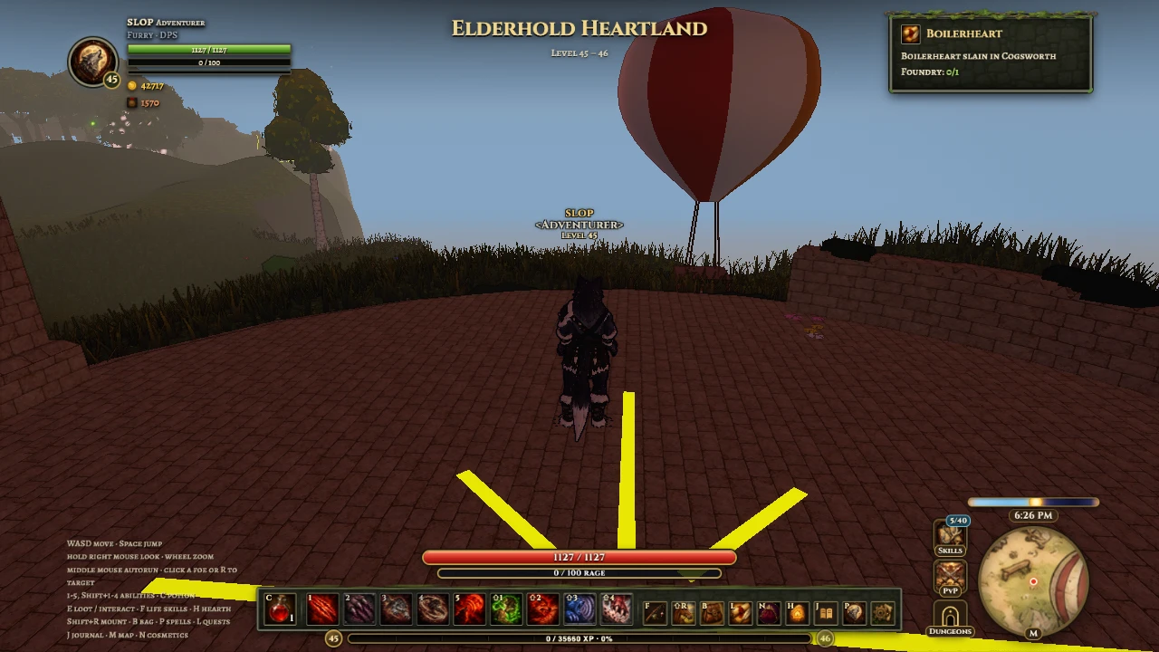 Slop Online: Skyward Tides: a moment in the game (6 of 8)