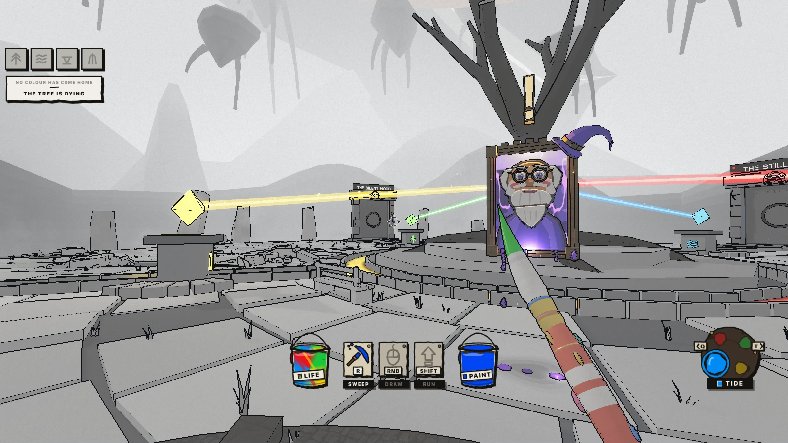 COLORFALL: a moment in the game (1 of 2)