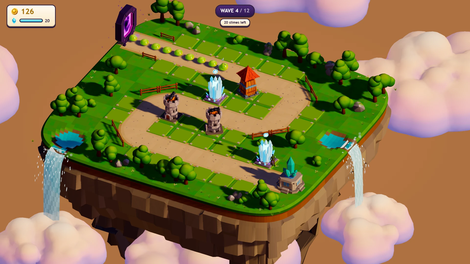 Slime Sky: a moment in the game (1 of 1)