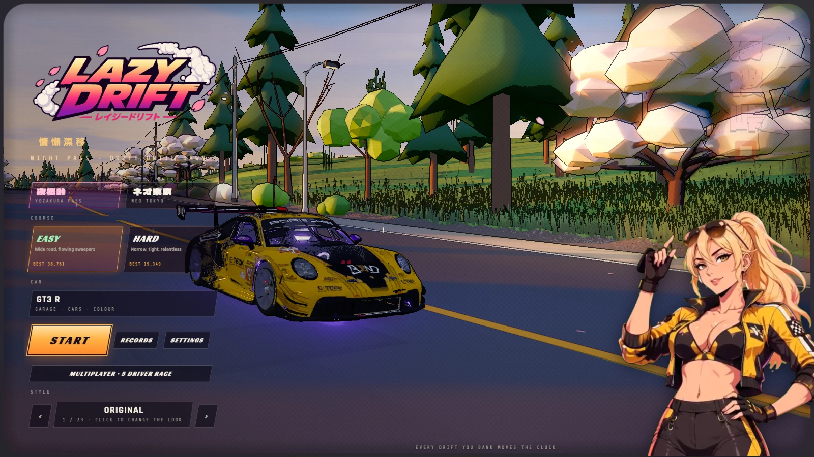 Lazy Drift: a moment in the game (1 of 4)
