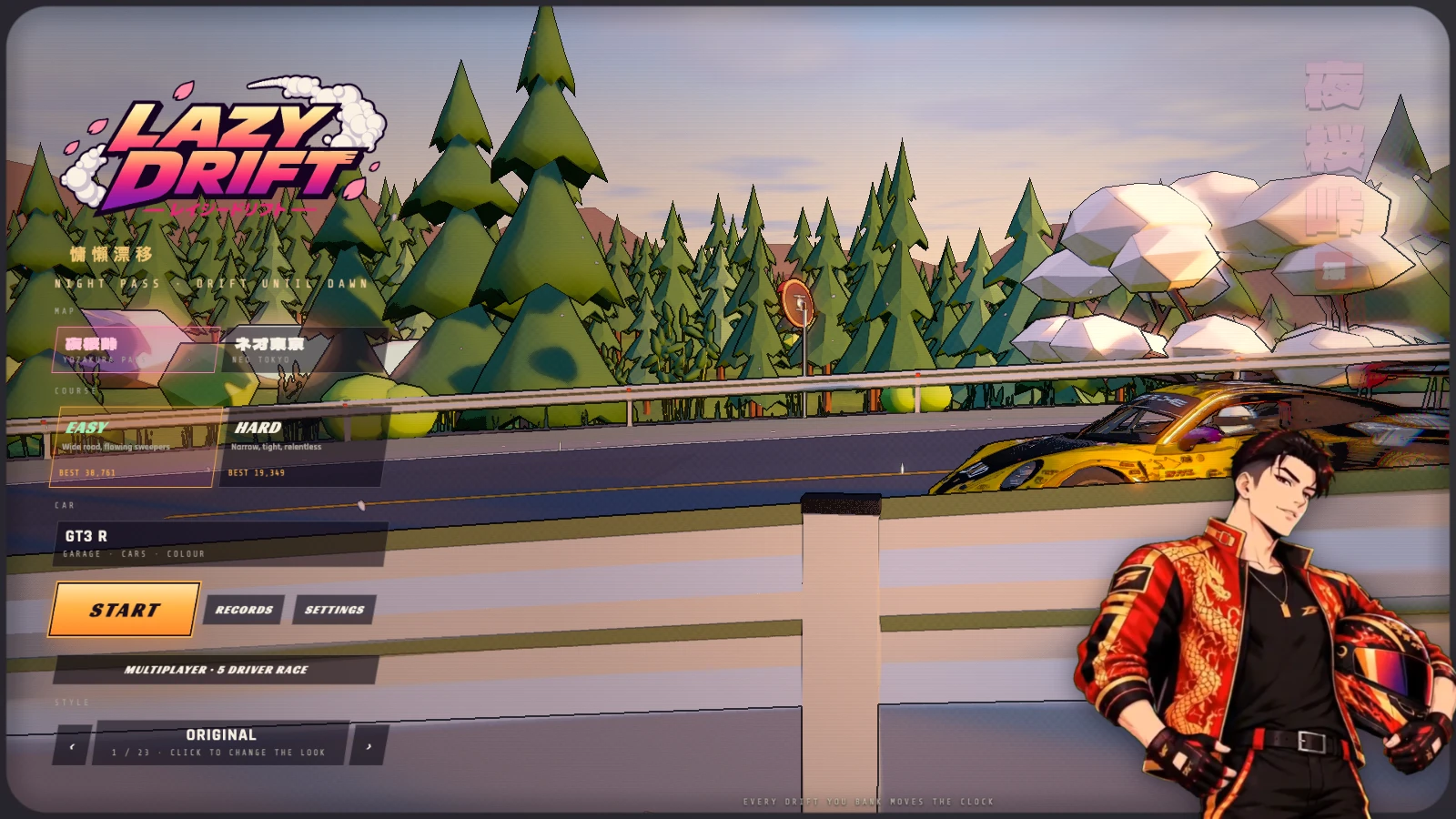 Lazy Drift: a moment in the game (4 of 4)