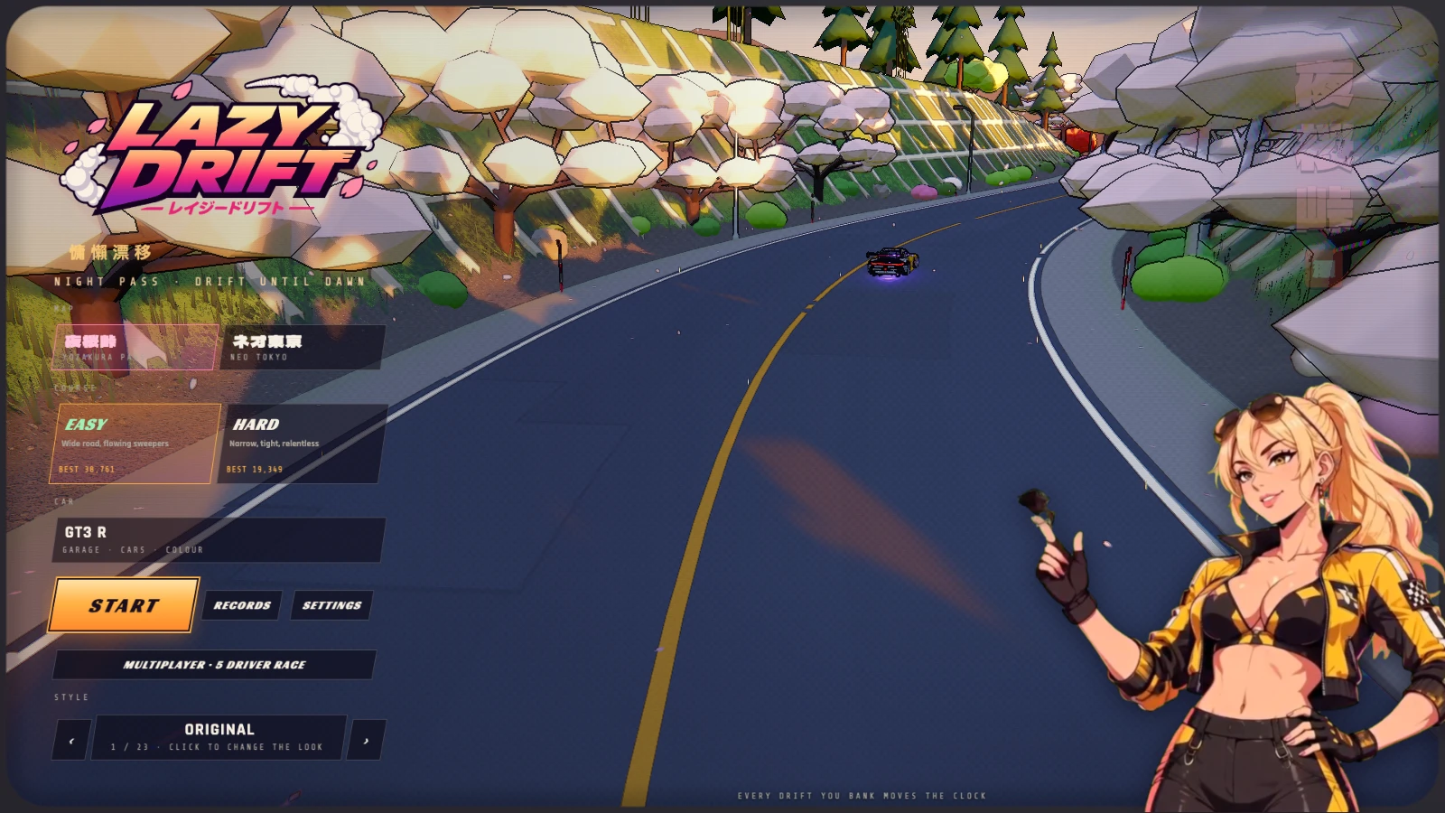 Lazy Drift: a moment in the game (3 of 4)