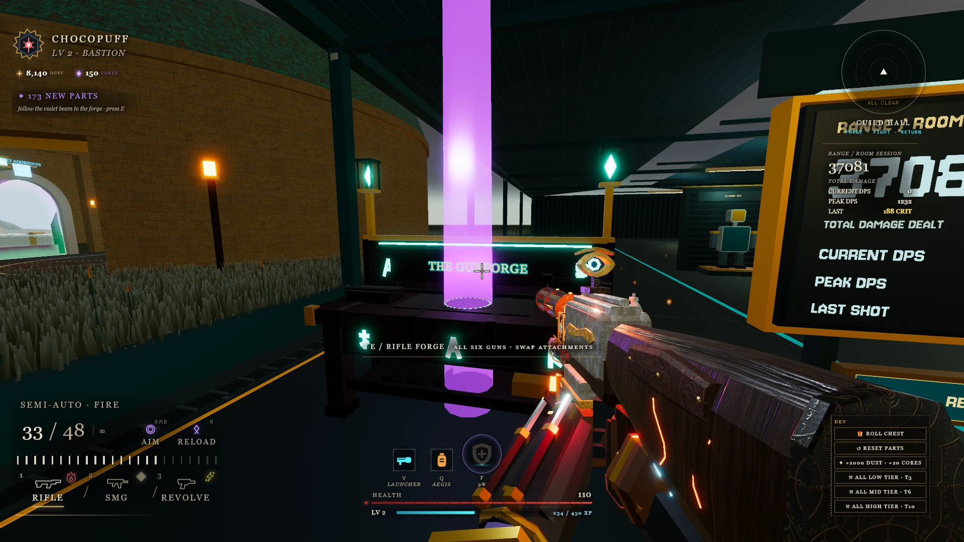 GunForge: a moment in the game (6 of 9)