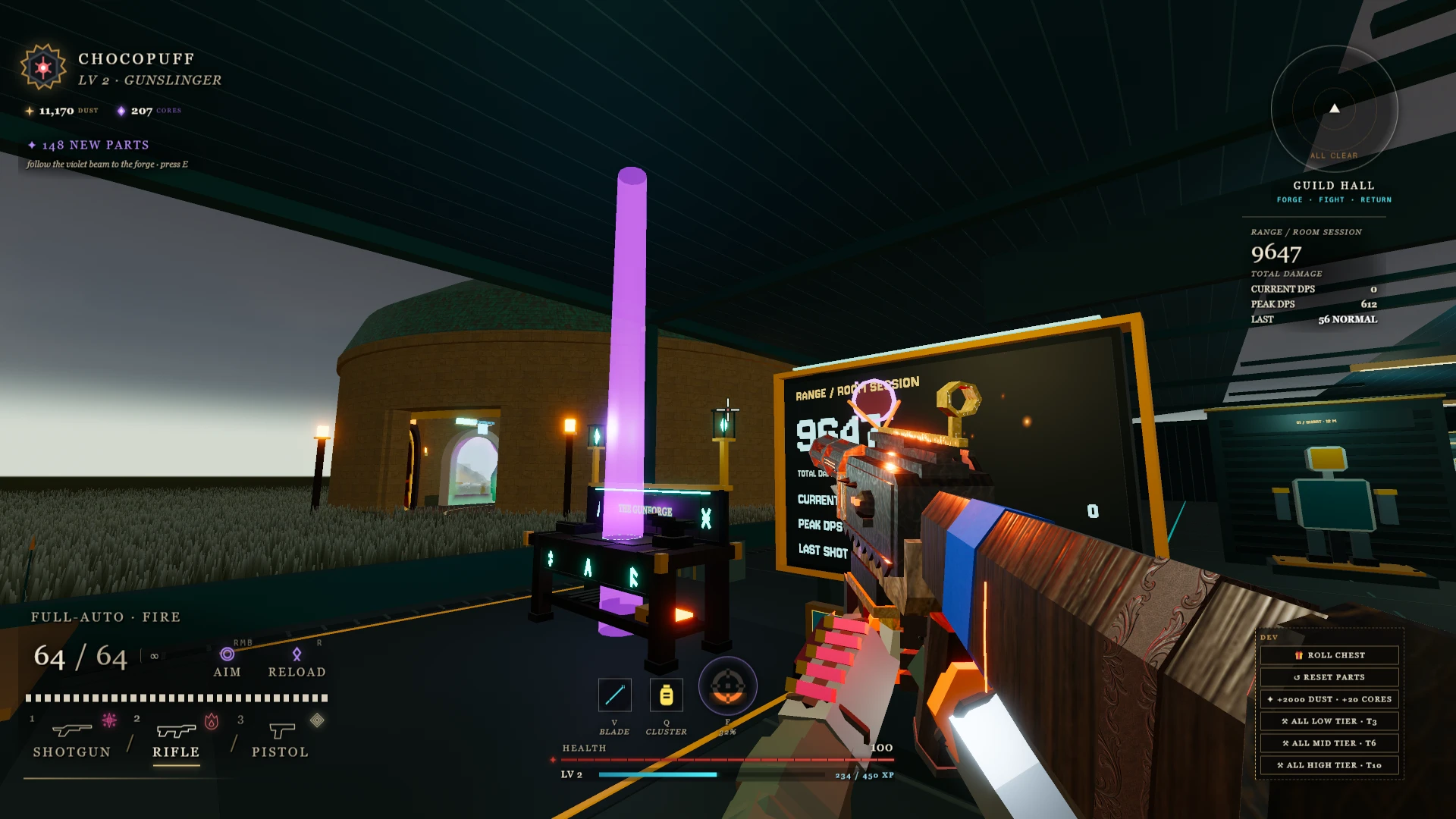 GunForge: a moment in the game (5 of 9)