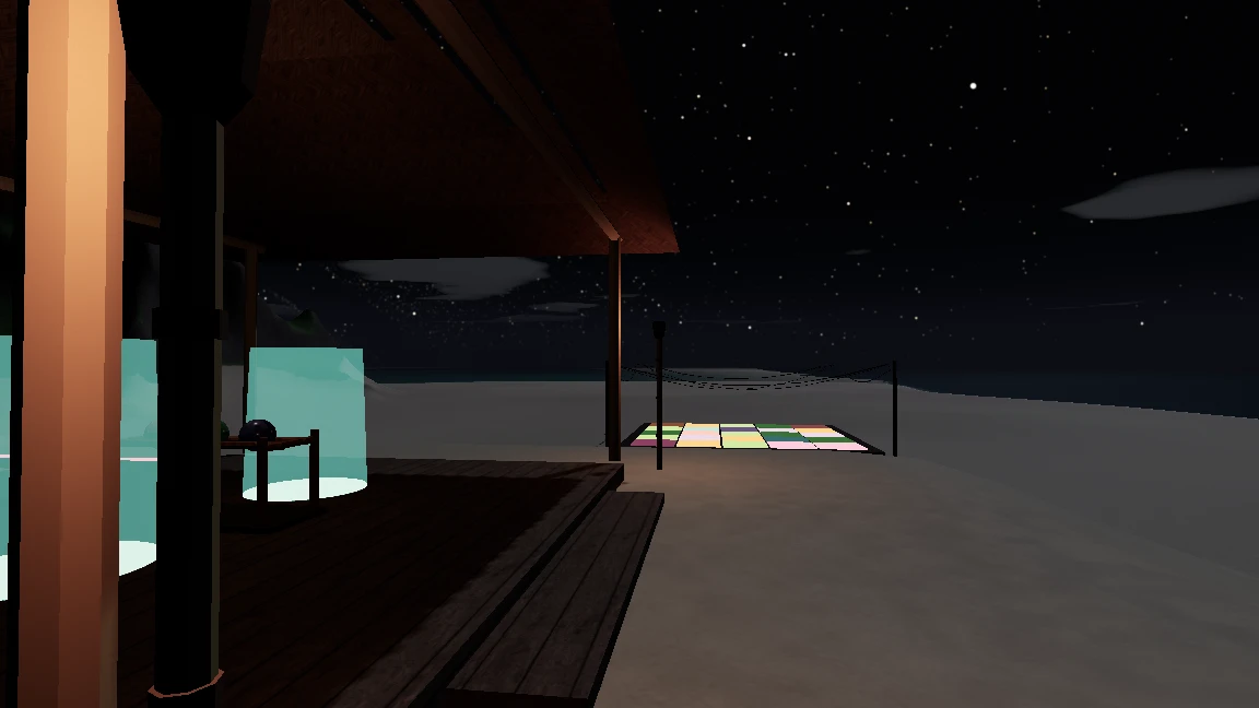 3D Bowling Island: a moment in the game (3 of 3)
