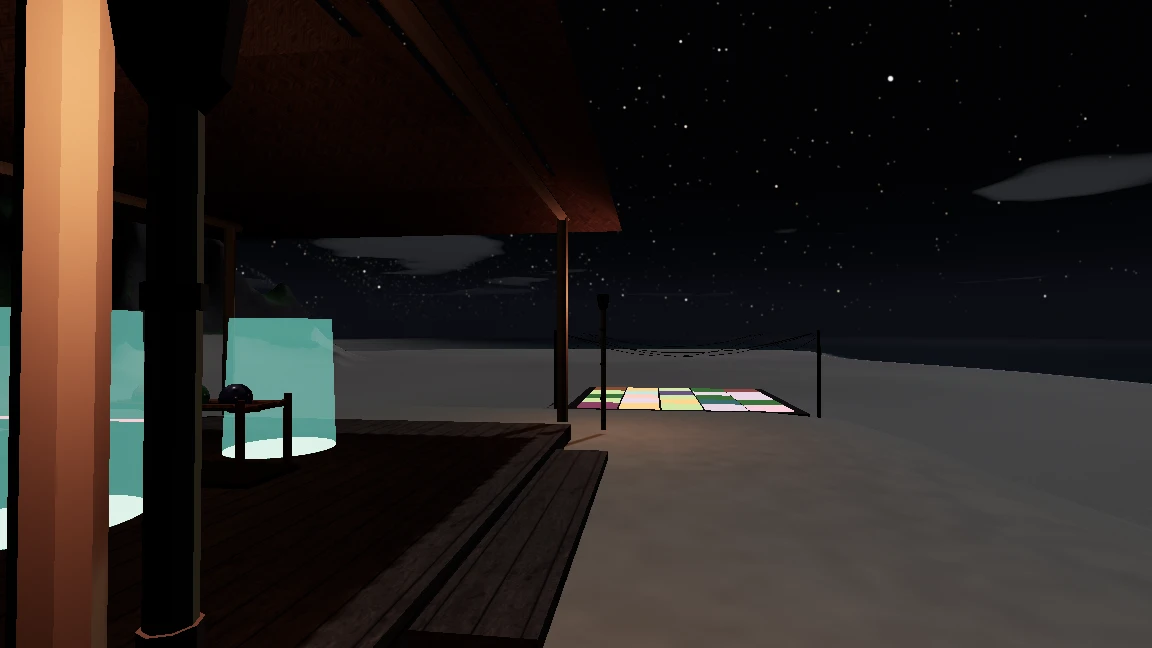 3D Bowling Island: a moment in the game (2 of 3)