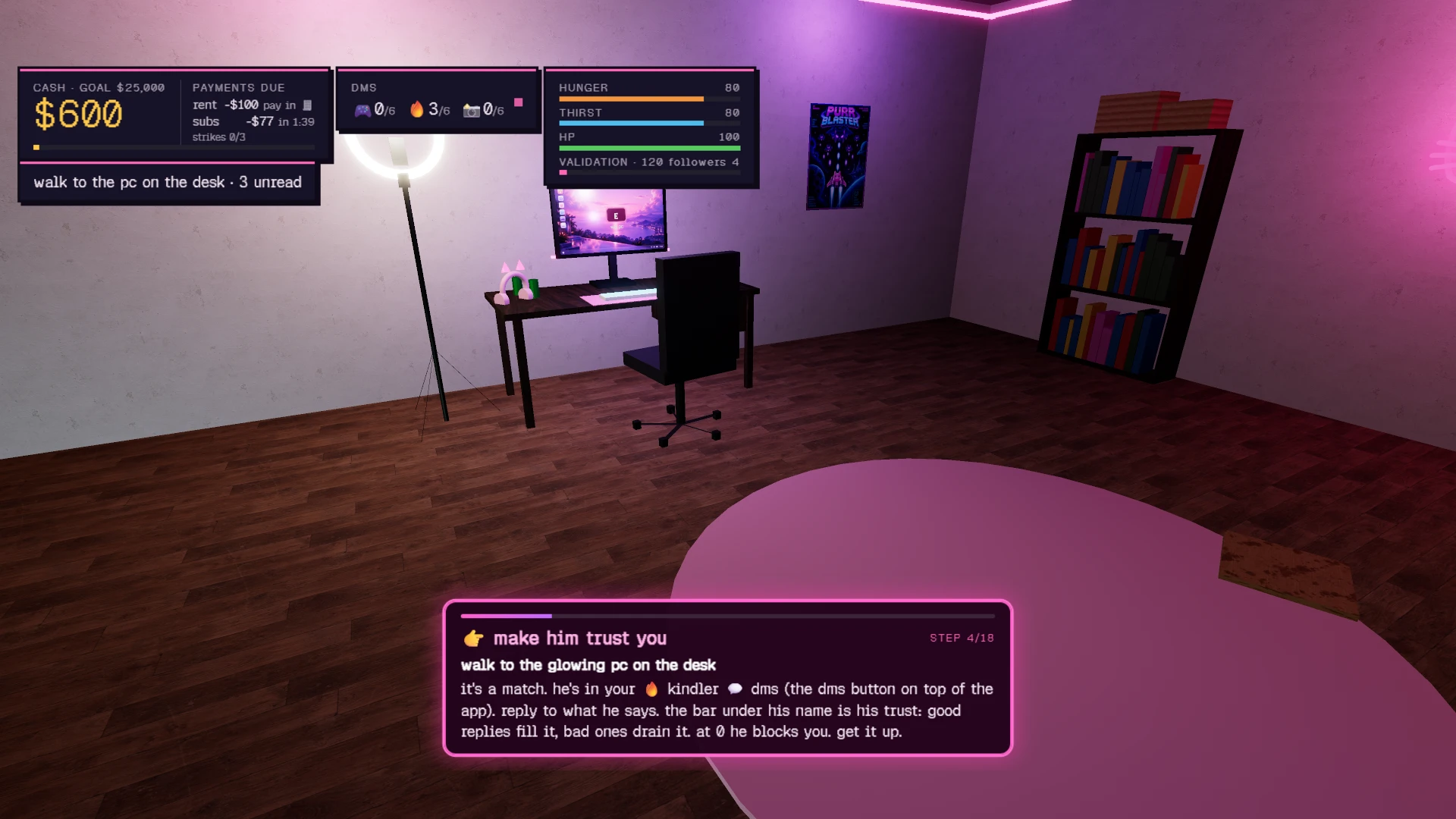 Hypergamy Simulator: a moment in the game (1 of 1)