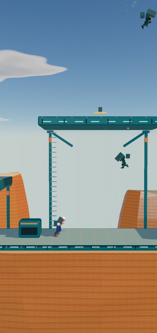 Jetpack Rumble: a moment in the game (1 of 1)