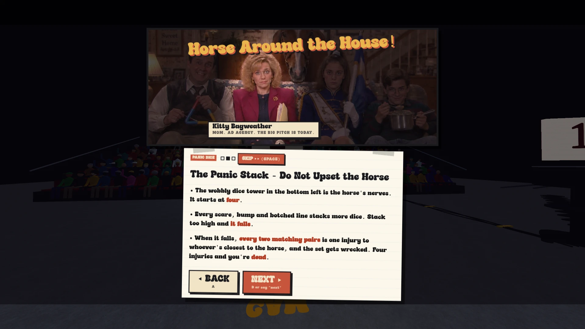 Horse Around the House!: a moment in the game (1 of 1)