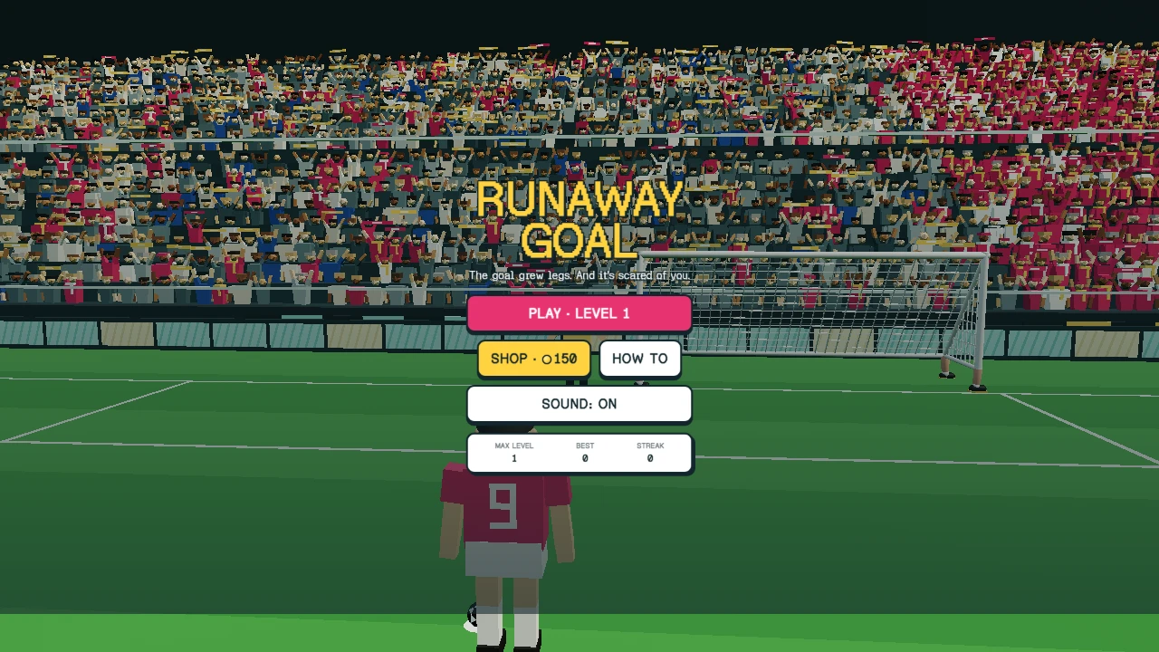 Runaway Goal: a moment in the game (1 of 2)