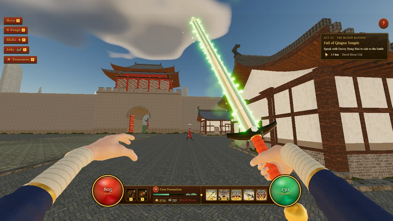 Heroes of the Ancient Dao: a moment in the game (1 of 1)
